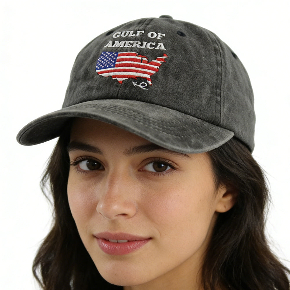 2Pcs Gulf of America Hat for Men Women - Image 11