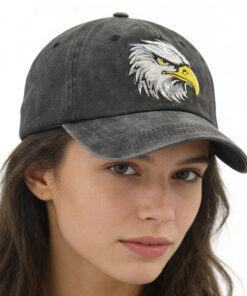 Embroidered Bald Eagle Head Hats