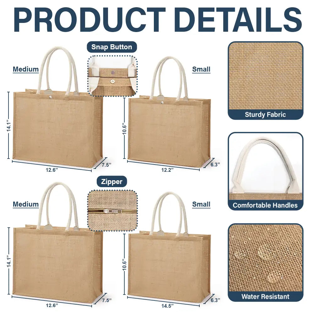 Summer Time Just A Girl Who Loves Beach - Personalized Jute Beach Bag - Image 5