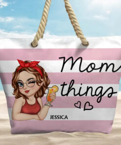 Alternative view of Gigi Things - Personalized Beach Bag