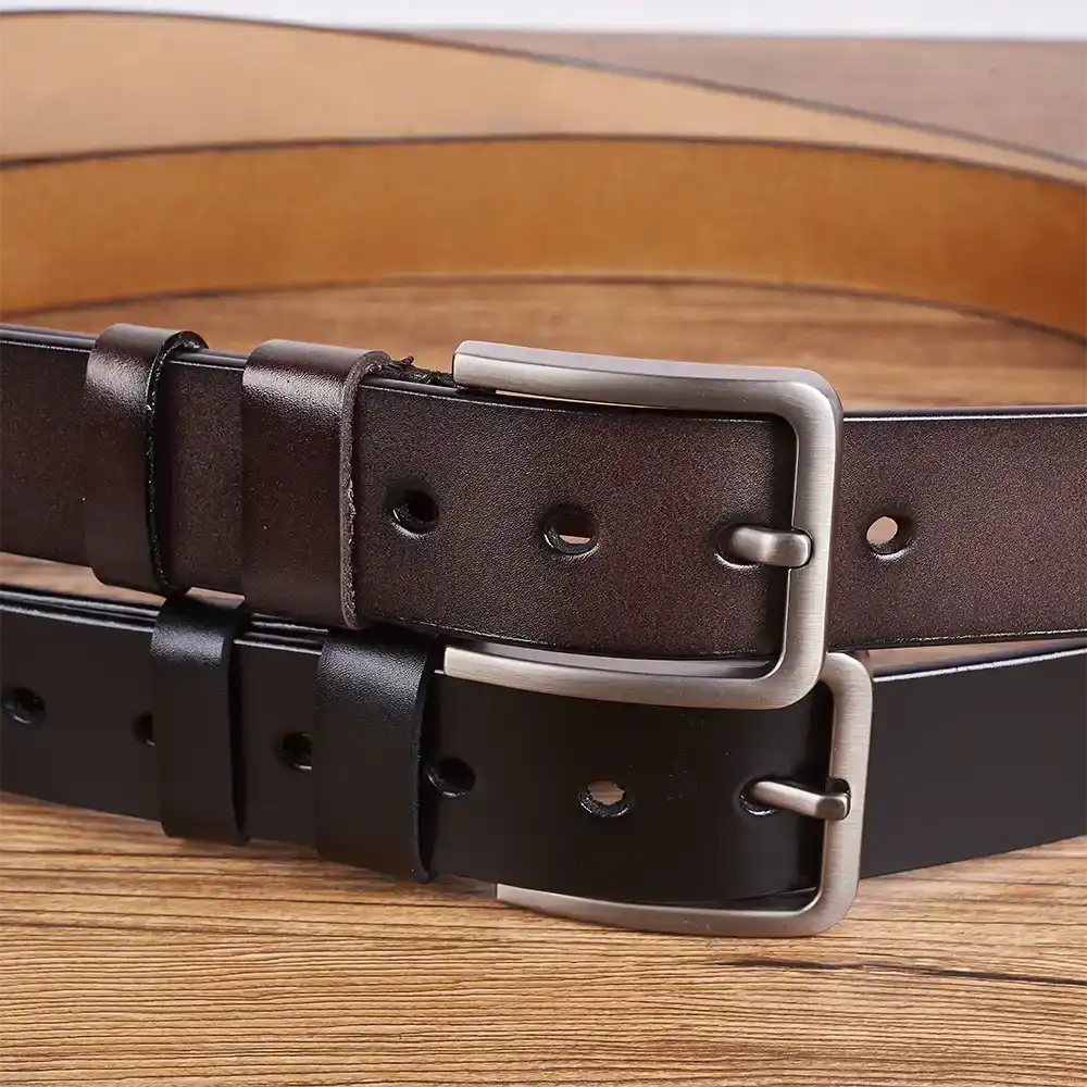 Thanks For Sharing Your DNA - Personalized Engraved Leather Belt - Image 3